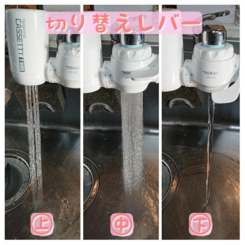 【コストコ購入品】浄水器　トレビーノ　カセッティ　切替えレバー